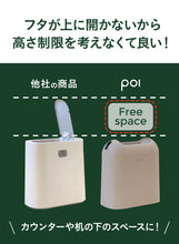 画像をギャラリービューアに読み込む, 自動で開くゴミ箱POI