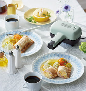 【送料無料】Toffy ハーフホットサンドメーカー